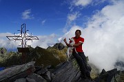 In vetta al Monte Valletto dal Monte di Sopra e al Monte Triomen il 21 settembre 2015  - FOTOGALLERY